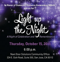 Light Up The Night San Jose Ca On Thu Oct 15 2015 At Next