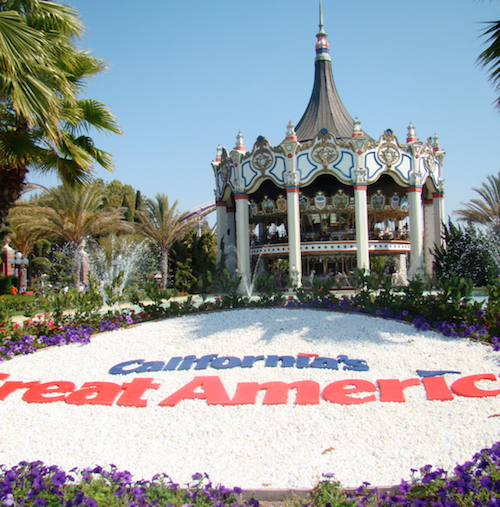 California's Great America Fireworks Santa Clara, CA on Mon Jul 4