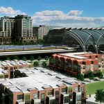 Plans for the new California High Speed Rail line include a remodeled and expanded Diridon Station.