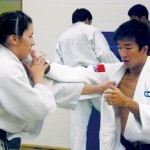 TWO TOUGH: SJSU judo player Alison Clifford (left) recently returned from Tokyo, where she competed in the World Championships.