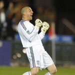 Jon Busch is ready for the playoffs, which begin Saturday night. Photo by John Todd/Earthquakes.