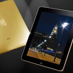 Stuart Hughes' gold and diamond encrusted iPad.