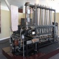 A re-creation of the 'Difference Engine,' reputed to be the worlds first computer, at Mountain View's Computer History Museum.