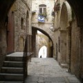 Even this small side street in Jerusalem, called "Shonei Halachot," can now be found using Google Street View.