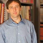 'Kingpin' author Kevin Poulsen at the office of Wired News, where he is a senior editor. Photograph by Franklin Avery