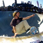 Josh Mattson performs a layback grind during last year's Tim Brauch Memorial Skateboarding Contest. (Photo courtesy of skatevirus.com)