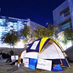 Members of Occupy San Jose have been camping on the City Hall plaza since Oct. 2 to protest economic inequalities in this country.