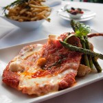 The veal chop parmesan at Fratello beckons.