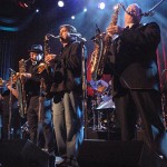 Tower of Power, performing with War on December 30 at the San Jose Civic Auditorium.