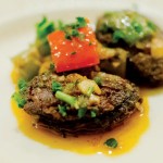 SANGUINARY STYLE:San Jose restaurant Picasso's serves Spanish blood sausage, a.k.a. morcilla.