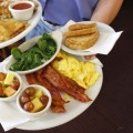 Breakfast--or dinner--is served at a diner near you.