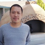 PIZZA TO GO: Bare Knuckle Pizza owner Viet Nguyen serves artisanal pizza with a mobile pizza oven.