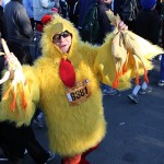 CLOSE ENOUGH Expect a few chickens in the mix at the Silicon Valley Turkey Trot on Thanksgiving Day.