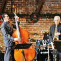 ALL THAT JAZZ: Saxophonist Eric Raeburn and bassist Gus Kambeitz jam for 'Big Band Christmas Surprise!' at Theatre on San