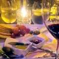 GOOD THINGS COME IN PAIRS: Vyne Bistro offers cheese plates to go with its wine selections.