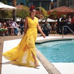 CATWALKER  Santana Row's annual fashion show feature new designs for the season.