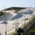 This graphic shows what a snow park in the South Bay could look like.