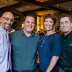 From left: Ron Bryan, GM of the new Campbell location; Angelo Heropoulos, owner; Molly Adam, owner; and Gary Suit, VP of operations.