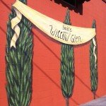 The mural on the side of the new Dolcetto Cafe and Market set to open in December in Willow Glen.