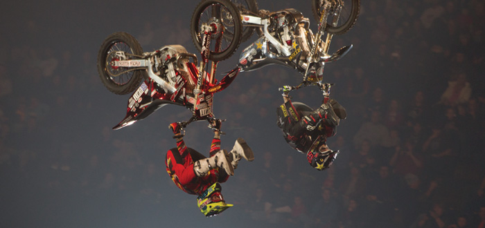 Nuclear Cowboyz Bring Motorcross Stunts to SAP Center
