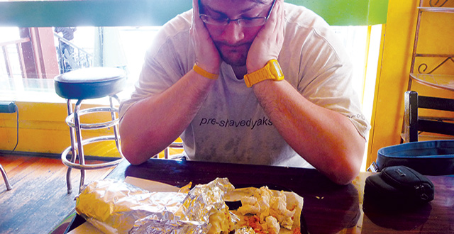Burritozilla Scarfing Contest Offers $1,000 at Iguanas