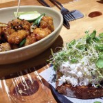 KFC (Korean Fried Chicken) and Crab Toast.