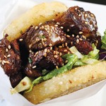 BUN AND GAMES: Koja Kitchen’s rice cake ‘buns’ are a culinary innovation.