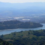 Panoramic View Overlooking Anderson Reservoir (Photo by Tom Pavel, via Wikimedia Commons)