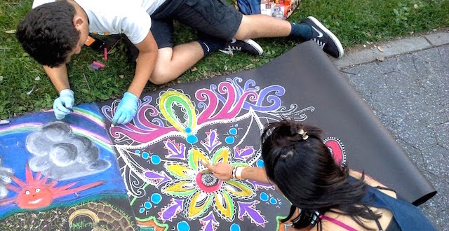 Luna Park Chalk Art Festival Returns for an Even Brighter Ninth Year