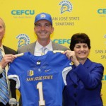 Brent Brennan takes over the San Jose State football program after coaching receivers at Oregon State since 2011. (Photo courtesy of SJSU)