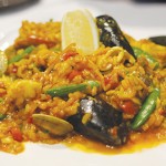 Les Bizous specializes in fusing French cuisine with a variety of influences, perhaps in no more satisfying fashion than the Saffron Paella.