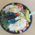 Poke Paradise challenges customers who think 
they can scarf down a poke bowl 10 times the normal size.