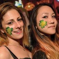 These lucky ladies show their St. Patty’s Day spirit at Khartoum in Campbell. Photo by Greg Ramar