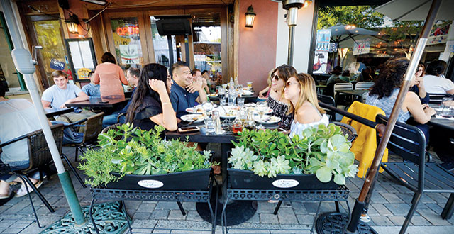 Spring Dining: Eating Outside in Silicon Valley