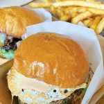 Konjoe Burger services up classic American comfort food with a Japanese-Korean twist.  Photo by Avi Salem