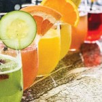RAINBOW REFRESHMENT: There’s a mimosa for everyone at Toast Café & Grill.