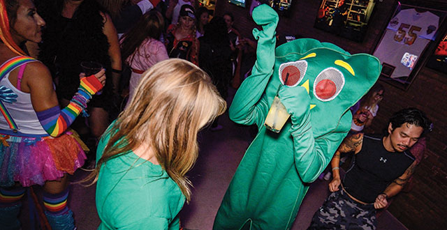 LEAN & GREEN: I’m Gumby, damnit! Photo by Greg Ramar