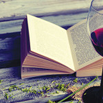 STAR COMBO: A glass of wine and a good book is an ideal way to pass the time.